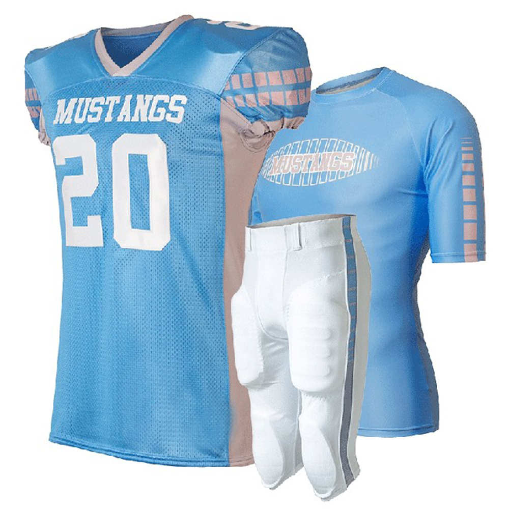 MUSTANG FOOTBALL UNIFORM